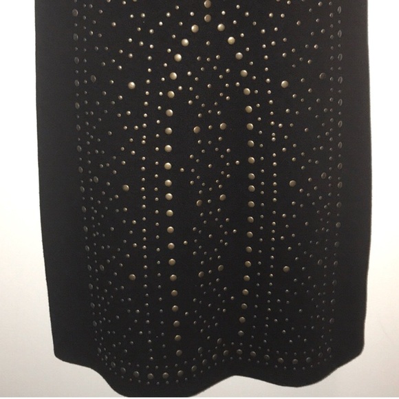 NICOLE by Nicole Miller Black Studded Dress Medium - Picture 4 of 8
